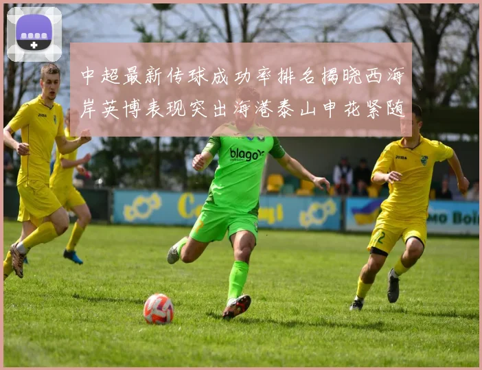 中超最新传球成功率排名揭晓西海岸英博表现突出海港泰山申花紧随其后